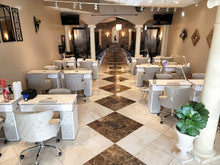 Load image into Gallery viewer, LUX550 Customer Rollable Chair for Manicure Station