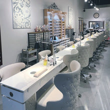 Load image into Gallery viewer, LUX550 Customer Rollable Chair for Manicure Station