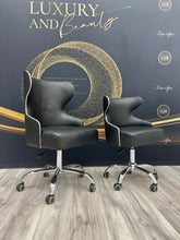 Load image into Gallery viewer, Manicure Nail Table w/ Build in Vacuum and Chairs Complete Luxury Package