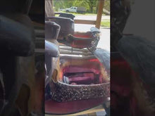Load and play video in Gallery viewer, Gulfstream Lavender Pedicure Chair :: Mint Condition New Leather :: 13 in stock
