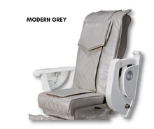 Load image into Gallery viewer, Dolphin Silver Pedicure Chair :: Original Leather or New Leather :: 6 in stock
