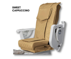 Dolphin Silver Pedicure Chair :: Original Leather or New Leather :: 6 in stock