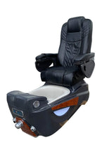 Load image into Gallery viewer, Lexor Infi Spa Pedicure Chair :: Original Black Leather :: 4 in stock
