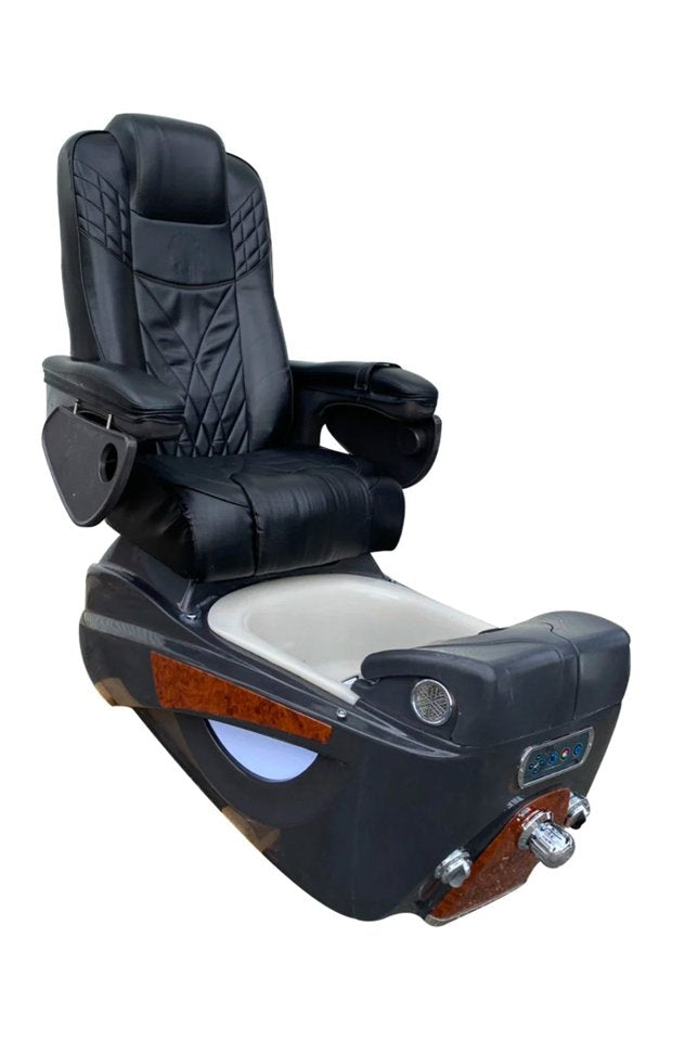 Lexor Infi Spa Pedicure Chair :: Original Black Leather :: 4 in stock