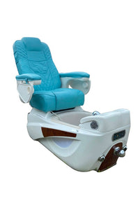 Lexor Spa (Blue) Pedicure chair :: Original Leather :: 2 in stock