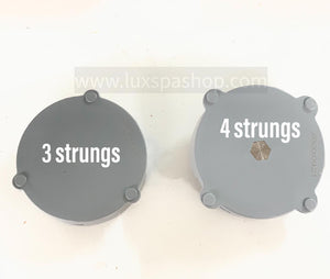 NEW Magnet Jet Head Replacement (3 Strungs/Pins) - Fit Luraco Magnet Jet replacement