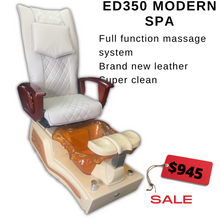 Load image into Gallery viewer, ED350 Re-Newed Pedicure Spa Chair
