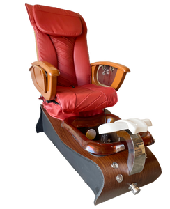 PRO refurbished Pedicure Chair Wood Base - 6 in stock
