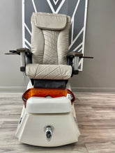 Load image into Gallery viewer, White Base Human Touch Massage Pedicure Chair - SOLD OUT
