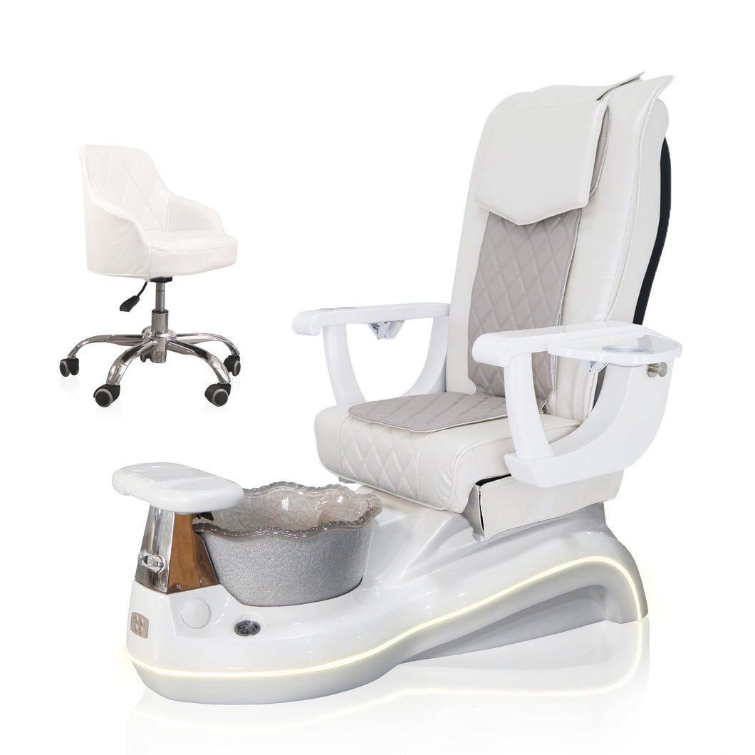 LUX  PRINCESS LS250 Pedicure Massage Spa Chair :: Open Box Condition :: 2 in stock
