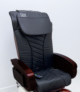 Acetone-Resistant Leather Upholstery Replacement for Pedicure Chairs + HD Foam Included