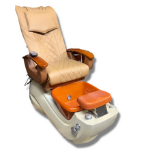 Load image into Gallery viewer, S Spa Pedicure Chair :: New Leather (5 colors) : 8 in stock

