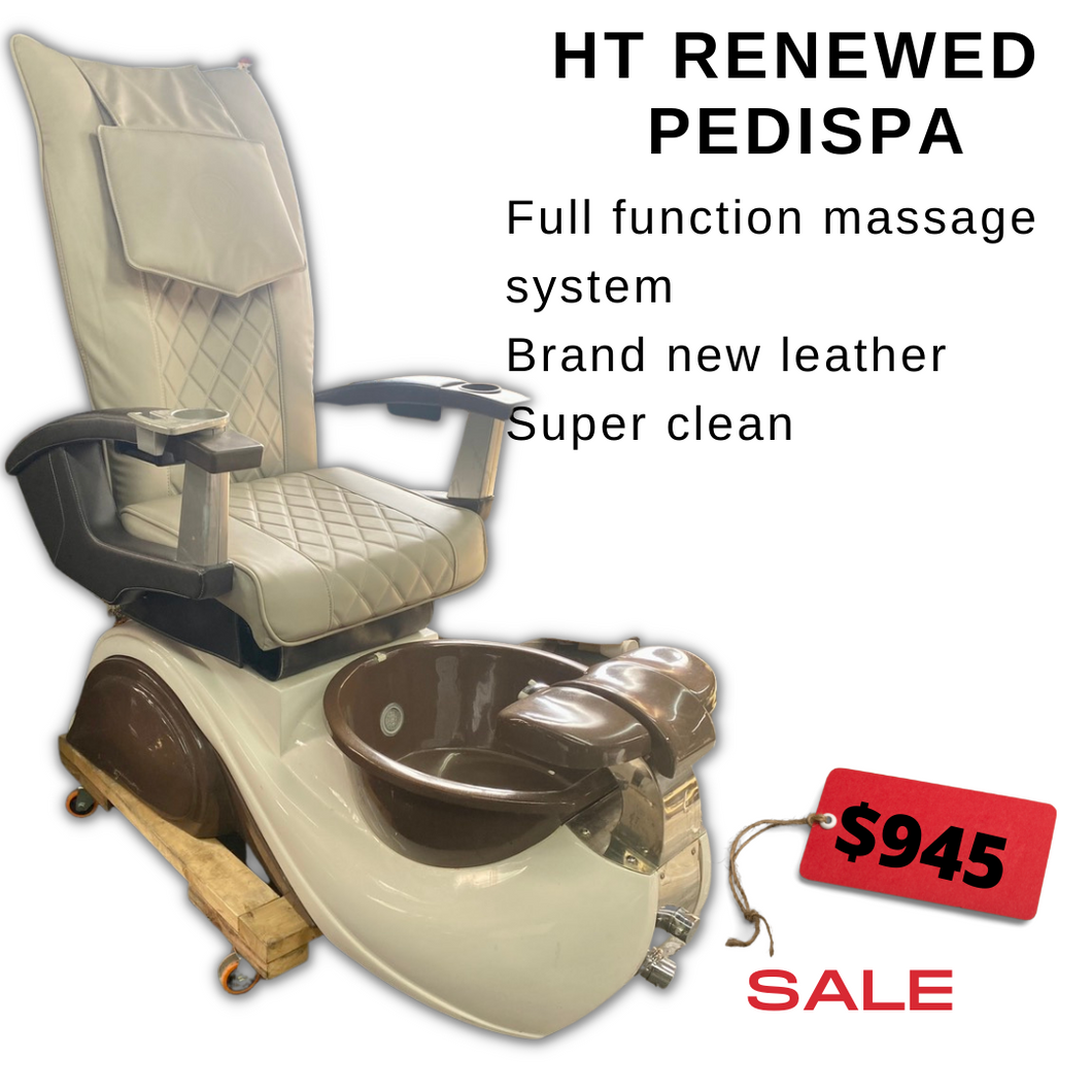 Human Touch Re-Newed Pedicure Spa Chair - 1 in stock