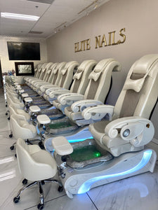 LUX Queen ES450 Pedicure Massage Spa Chair :: Open Box Condition :: 8 in stock