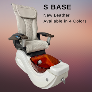 White Base Human Touch Massage Pedicure Chair - SOLD OUT