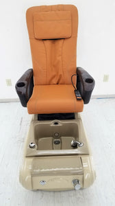 t4 Panther Pedicure Chair - New Leather - Newly Painted Armrests - 1 in stock