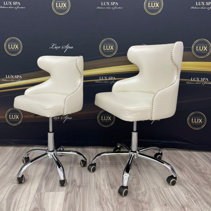 luxury customer rolling chair for salon