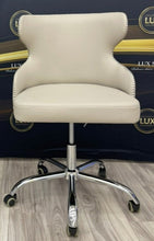 Load image into Gallery viewer, luxury customer rolling chair for salon
