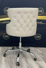 Load image into Gallery viewer, luxury customer rolling chair for salon

