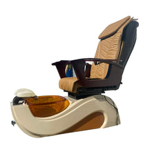 Load image into Gallery viewer, S Spa Pedicure Spa Chair :: New Leather :: 1 in stock
