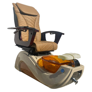 S Spa Pedicure Spa Chair :: New Leather :: 1 in stock