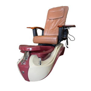 HT Spa Pedicure Massage Spa Chair :: Original Chocolate or Brand New Leather :: 6 in stock